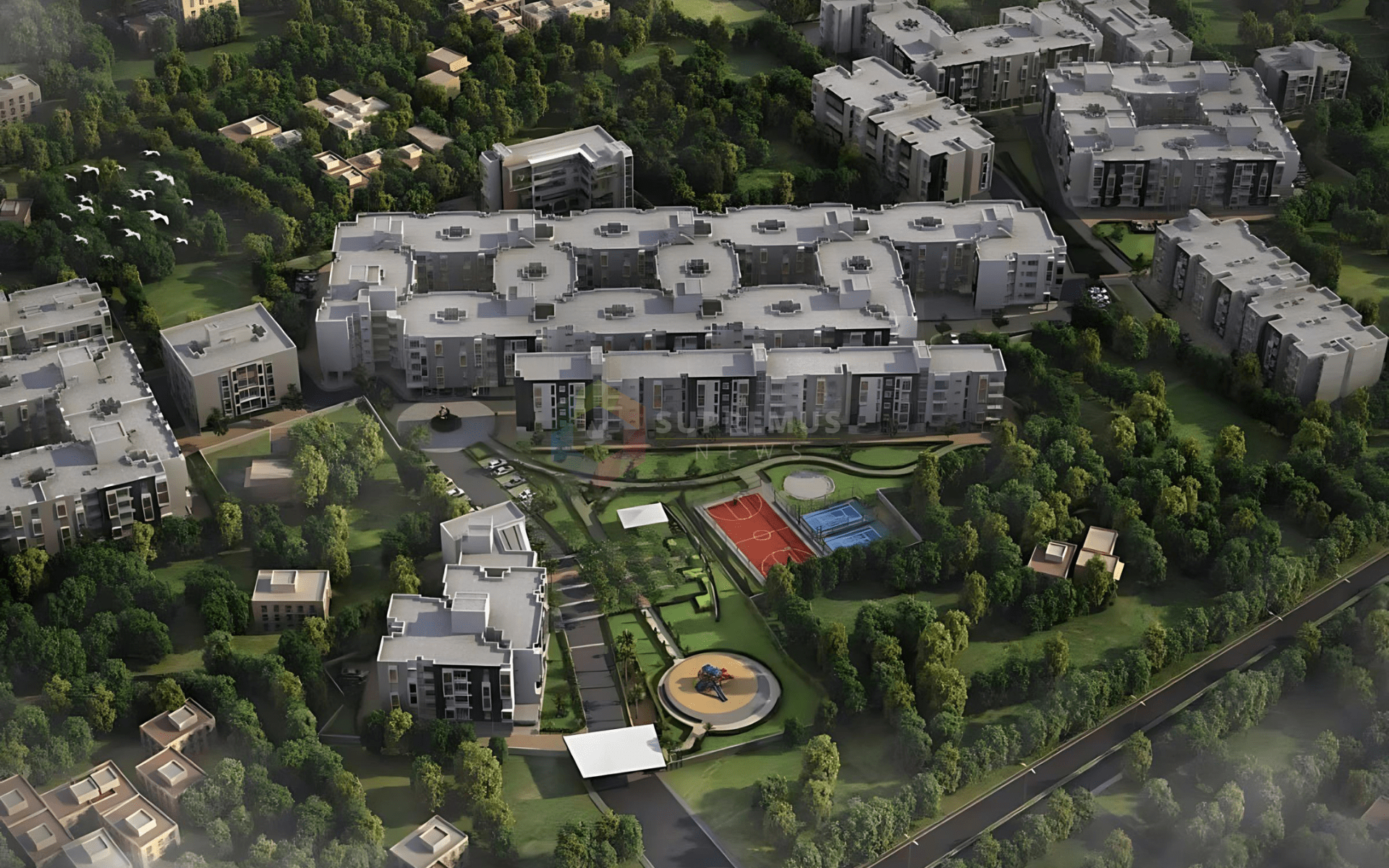 Casagrand Supremus Ariel View